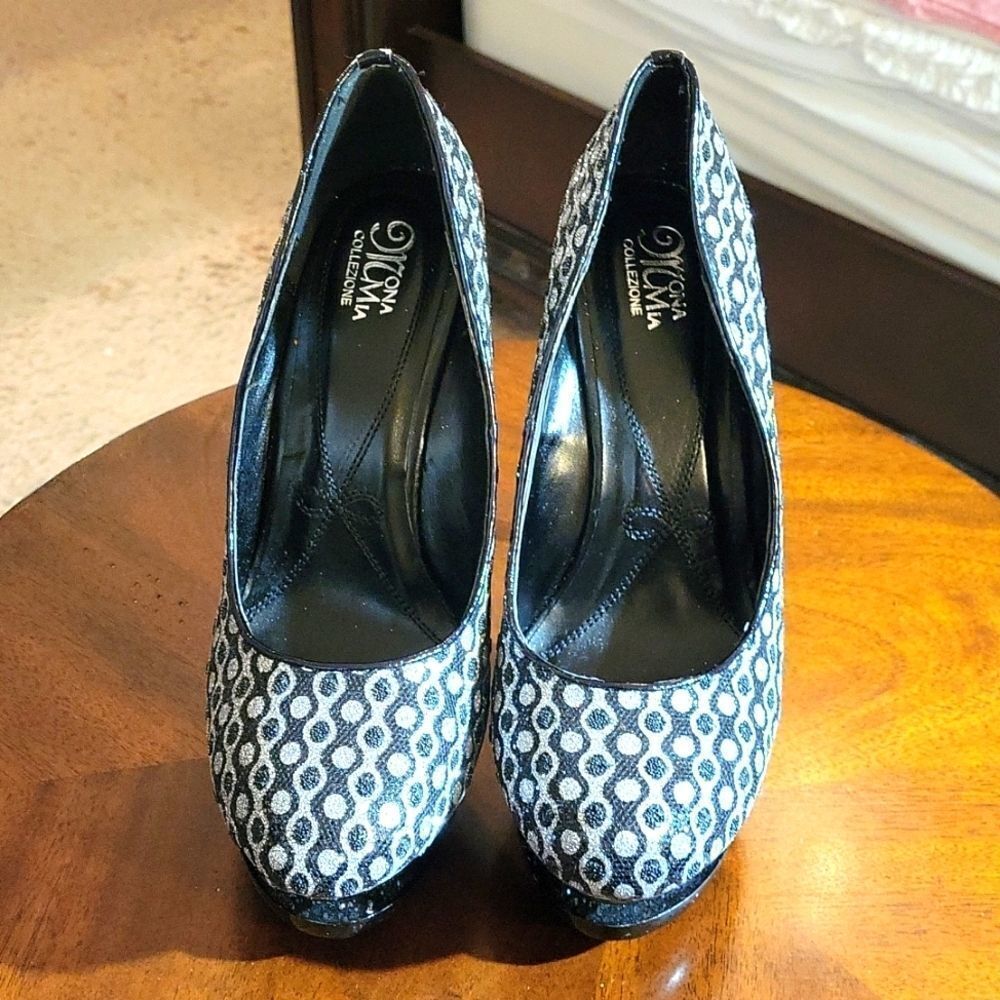 BRAND NEW MONA MIA COLLEZIONE STILETTOS PUMP SHOES